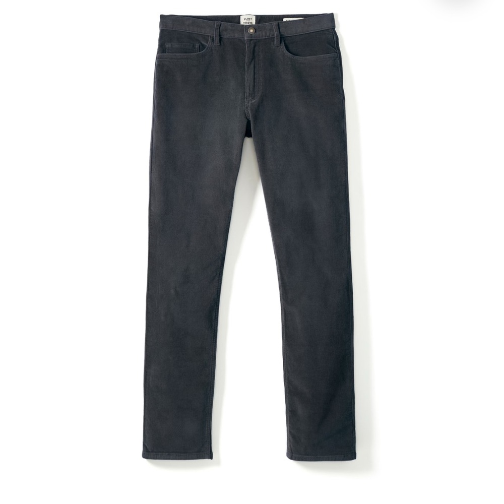 COPY - FLINT AND TINDER 365 Corduroy Pant - HB Slim™ in grey